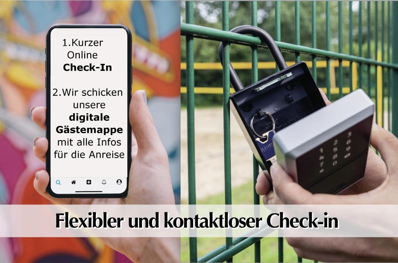 Grossraum-Apartments Mit 2Sz, Wz, Kueche, Smart-Tv, Parken, Etc إرفورت المظهر الخارجي الصورة