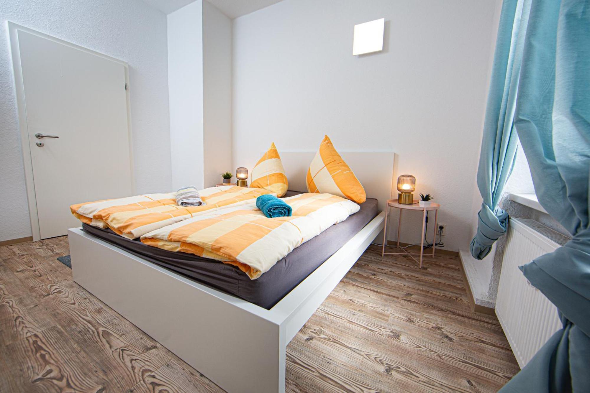 Grossraum-Apartments Mit 2Sz, Wz, Kueche, Smart-Tv, Parken, Etc إرفورت الغرفة الصورة