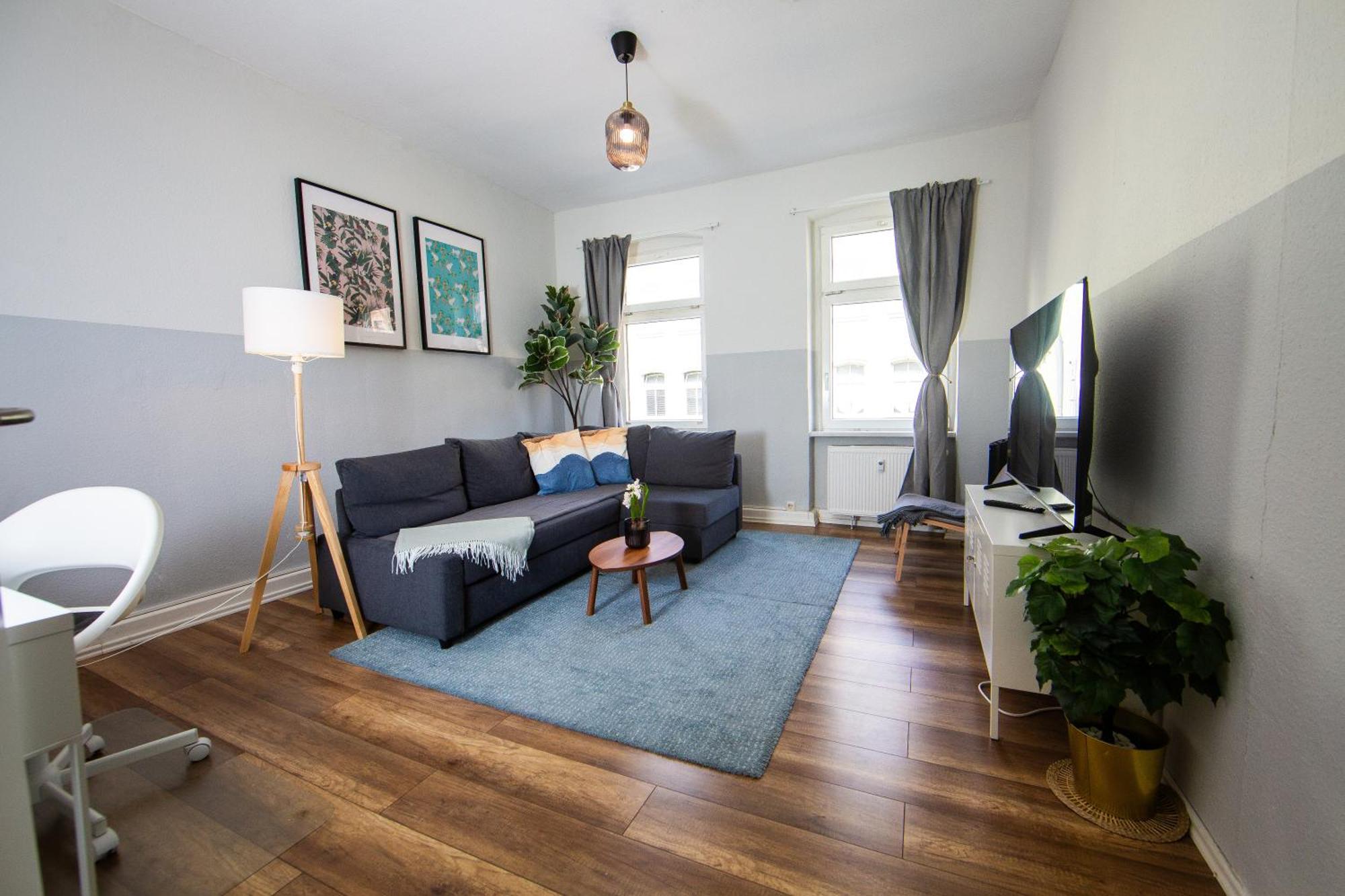 Grossraum-Apartments Mit 2Sz, Wz, Kueche, Smart-Tv, Parken, Etc إرفورت المظهر الخارجي الصورة