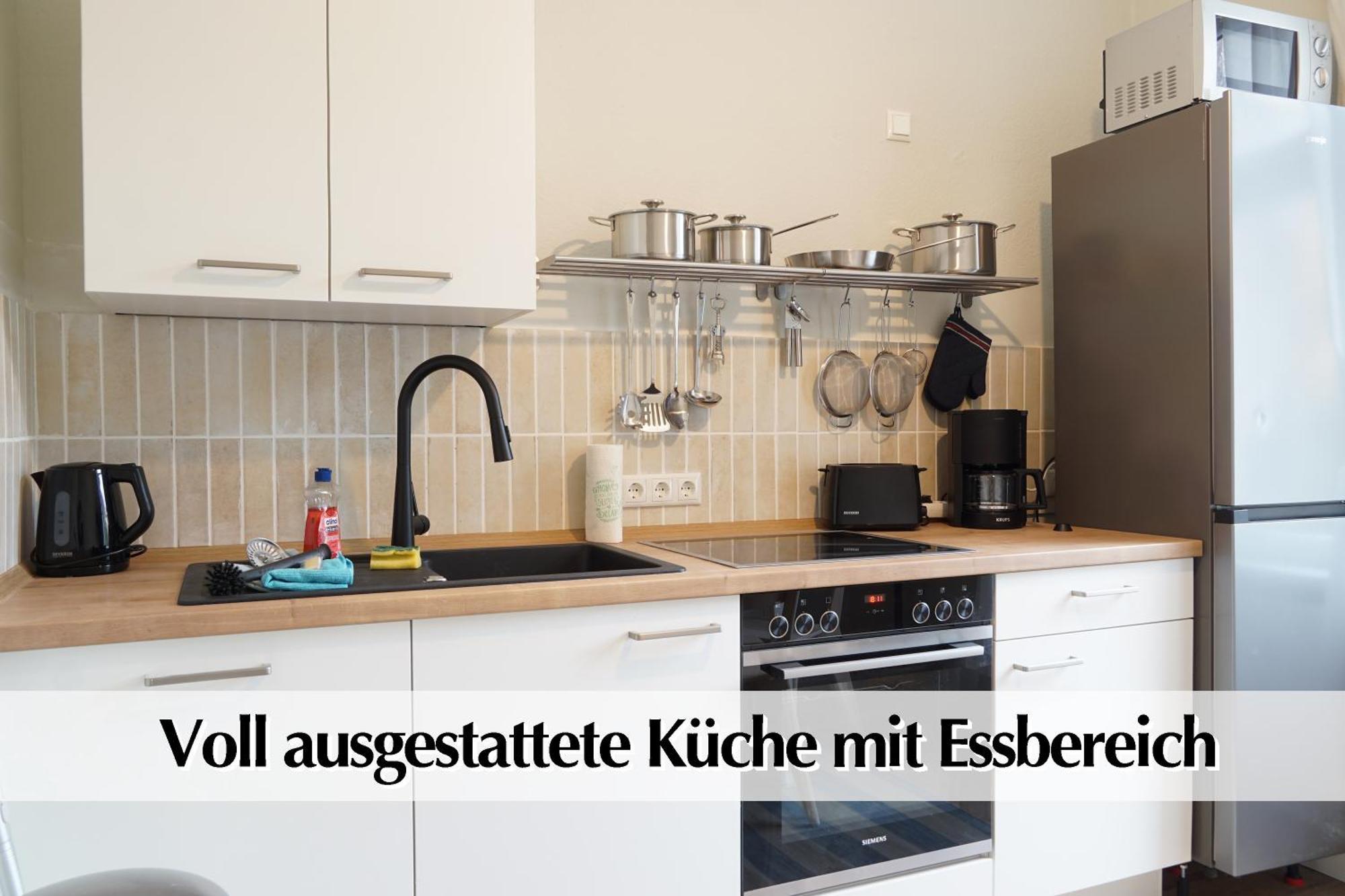 Grossraum-Apartments Mit 2Sz, Wz, Kueche, Smart-Tv, Parken, Etc إرفورت المظهر الخارجي الصورة