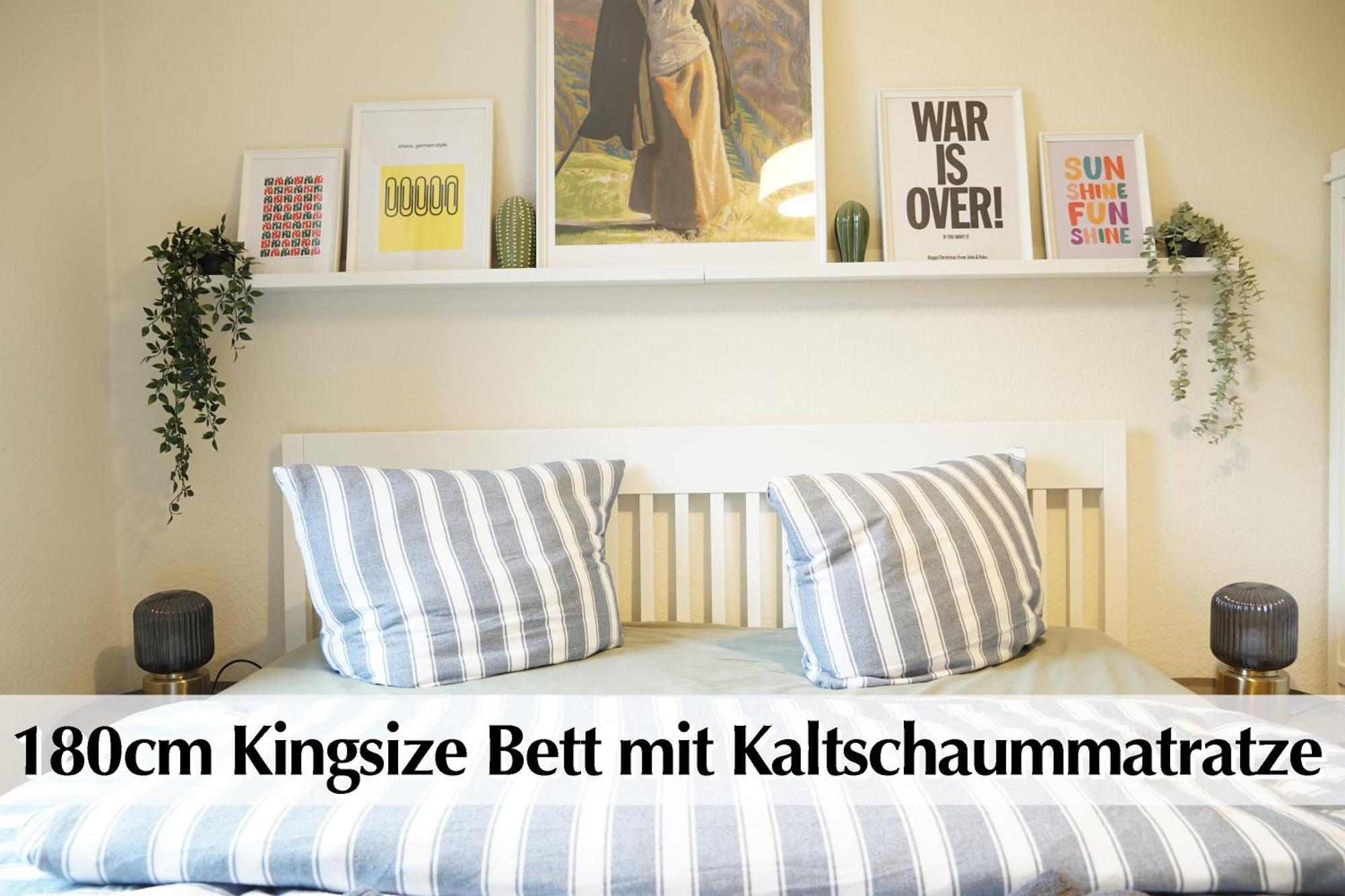 Grossraum-Apartments Mit 2Sz, Wz, Kueche, Smart-Tv, Parken, Etc إرفورت الغرفة الصورة